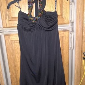 Black dress by Sequin Hearts